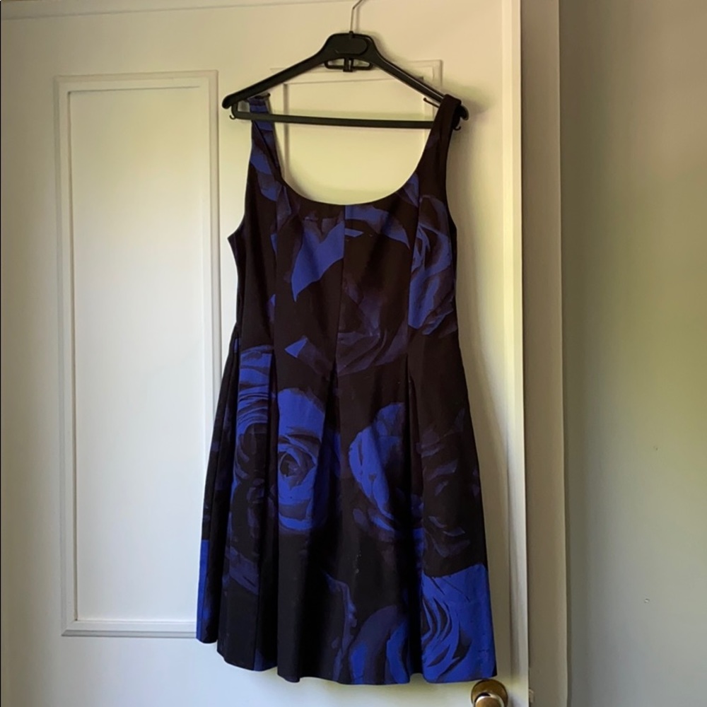 Pleated skirt dress